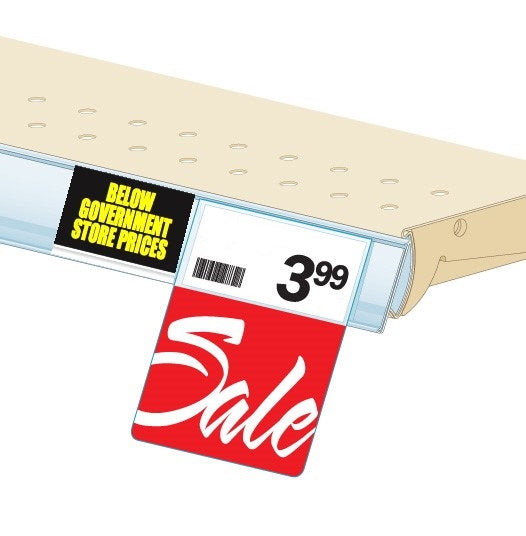 Liquor Store Supplies Tagged "Label holder" Tiger Claw Supplies