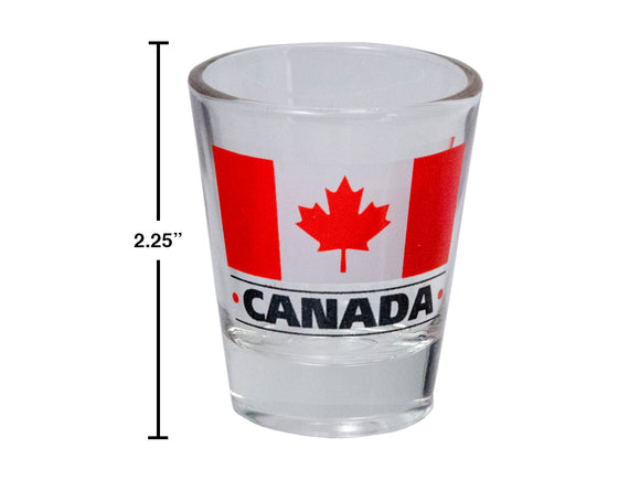 Canada Shot Glasses- 48 per pack