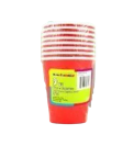 Wine Cups- Classic Red Cup - 8 per individual pack- 36 packs per case