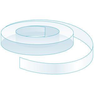 "Snip- A -Strip " customizable clear palstic overlay for price channels-1 roll per pack