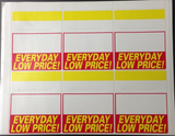 Promotional Labels-Locally Produced-New Item-Seasonal-Every Day Low Price-All Natural-Organic bib tags (Canadian customers only)