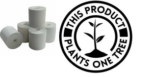 *Phenol Free* 3 1/8 x 3  thermal paper $ donated to onetreeplanted.org!