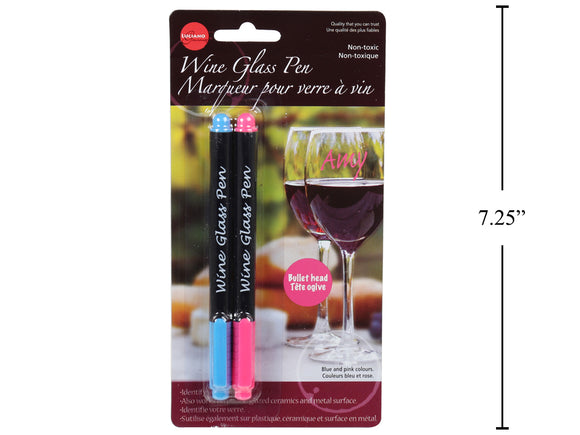 Wine Glass Marker Set -Luciano brand- 48 per case