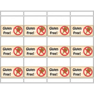 Promotional Labels-Locally Produced-New Item-Seasonal-Every Day Low Price-All Natural-Organic bib tags (Canadian customers only)