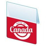 Shelf Tag "Made in Canada" shelf tab - 25 per pack